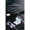 Devia Extreme Speed Series 100W GaN PD hálózati gyorstöltő adapter USB+3xType-C - fehér ST121430