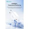 Devia Smart Series 30W GaN PD+QC hálózati gyorstöltő adapter + Type-C/Lightning kábel - fehér ST109568