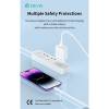 Devia Smart Series 30W GaN PD+QC hálózati gyorstöltő adapter + Type-C/Lightning kábel - fehér ST109568