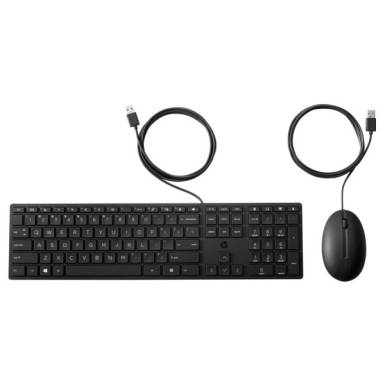 HP vezetékes billentyűzet és egér 320MK - fekete 9SR36UT#AKC HP vezetékes billentyűzet és egér 320MK - fekete 9SR36UT#AKC