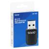 Savio BT-070 Wi-Fi 6 & Bluetooth adapter Black BT-070