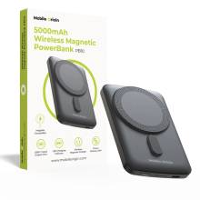 Mobile Origin Wireless Magnetic PowerBank 5000mAh Black MO-WMP-PB10