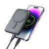 Mobile Origin Wireless Magnetic PowerBank 5000mAh Black MO-WMP-PB10