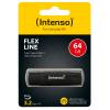 Intenso 64GB Flex Line USB3.2 Black 3544490