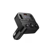 Autós töltő 2xUSB + 1xUSB-C aljzattal Hoco 35W E87 FM Transmitter +Bluetooth E87 Autós töltő 2xUSB + 1xUSB-C aljzattal Hoco 35W E87 FM Transmitter +Bluetooth E87