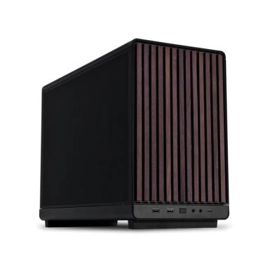 Lian Li DAN Cases A3 Wood M-ATX ház A3- mATX-WD Black Lian Li DAN Cases A3 Wood M-ATX ház A3- mATX-WD Black
