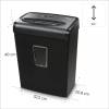 Hama Premium M8 Iratmegsemmisítő Black 00050548