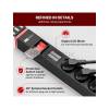 WP WPN-PDU-G03-06 19" PDU/elosztósor 6x Schuko aljzat WPN-PDU-G03-06