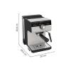 KRUPS XP381B10 Authentic Karos kávéfőző, Szürke/Fekete XP381B10