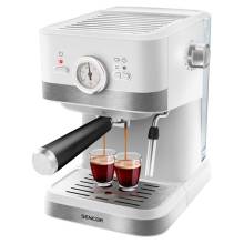 SENCOR SES 1720WH Karos pressz&oacute; k&aacute;v&eacute;főző, v&iacute;ztart&aacute;ly:1,5L, 1050W, Feh&eacute;r SES 1720WH