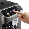 DELONGHI ECAM320.70.TB Magnifica Plus automata 2 személyes kávéfőző, 18 program, tartály: 1,8l, 1450W, Inox ECAM320.70.TB