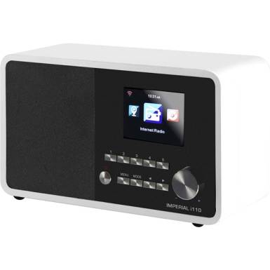 Imperial Wi-Fi internet rádió médialejátszó funkcióval, bluetooth, fehér 22-322-00 Imperial Wi-Fi internet rádió médialejátszó funkcióval, bluetooth, fehér 22-322-00