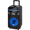 BLAUPUNKT PS6 Bluetooth hangsz&oacute;r&oacute; karaoke funkci&oacute;val, TWS, FM, AUX, 1 mikrofon, 600W, Fekete (RTVBLAS011) PS6