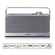 Lenco WTVS-100SI vezet&eacute;k n&eacute;lk&uuml;li TV-hangsz&oacute;r&oacute; t&ouml;ltő&aacute;llom&aacute;ssal WTVS-100SI