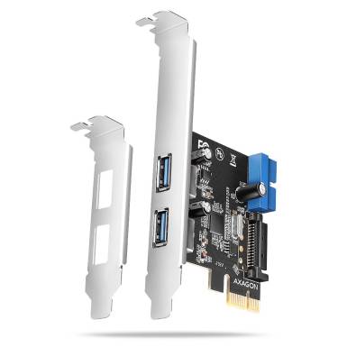 I/O k&aacute;rtya PCI-E 2.0 1x - 2+2xUSB 3.0 port Axagon PCEU-232RS PCEU-232RS