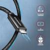 USB 4 C-C kábel 1m Axagon PD 240W BUCM4X-CM10AB BUCM4X-CM10AB