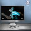 USB 4 C-C kábel 1m Axagon PD 240W BUCM4X-CM10AB BUCM4X-CM10AB