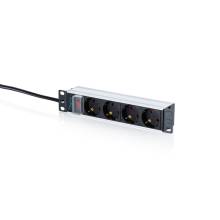 Digitus DN-95418-S Túlfeszültségvédő 4DIN 2m Black/White DN-95418-S