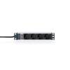 Digitus DN-95418-S T&uacute;lfesz&uuml;lts&eacute;gv&eacute;dő 4DIN 2m Black/White DN-95418-S