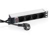 Digitus DN-95418-S T&uacute;lfesz&uuml;lts&eacute;gv&eacute;dő 4DIN 2m Black/White DN-95418-S
