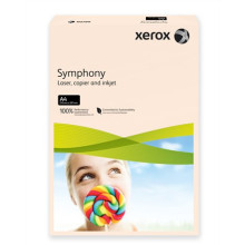 XEROX Másolópapír, színes, A4, 160 g, XEROX "Symphony", lazac (pasztell)