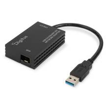 Digitus USB 3.0 Gigabit SFP network adapter Black DN-3026-1