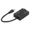 Digitus USB 3.0 Gigabit SFP network adapter Black DN-3026-1