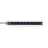Digitus DN-95444 Túlfeszültségvédő 9DIN 2m Black/White DN-95444