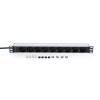 Digitus DN-95444 Túlfeszültségvédő 9DIN 2m Black/White DN-95444