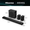 HISENSE AX5140Q Házimozi szett 5.1.4CH DTS/Dolby Atmos, 600W, Fekete AX5140Q