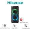 HISENSE Party Thunder Bluetooth Hangszóró, 6 hangszóró, 620W, Fekete PARTY THUNDER