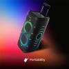 HISENSE Party Thunder Bluetooth Hangszóró, 6 hangszóró, 620W, Fekete PARTY THUNDER