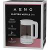 AENO EK5 Electric Kettle, 1.7L, Temp Control 40-100°C, Strix, White AEK0005
