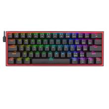 Redragon Fizz RGB K617 Red USB magyar mechanikus billentyűzet K617-RGB_RED_HU Redragon Fizz RGB K617 Red USB magyar mechanikus billentyűzet K617-RGB_RED_HU