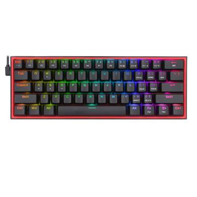 Redragon Fizz RGB K617 Red USB magyar mechanikus billentyűzet K617-RGB_RED_HU Redragon Fizz RGB K617 Red USB magyar mechanikus billentyűzet K617-RGB_RED_HU