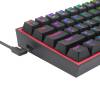 Redragon Fizz RGB K617 Red USB magyar mechanikus billentyűzet K617-RGB_RED_HU