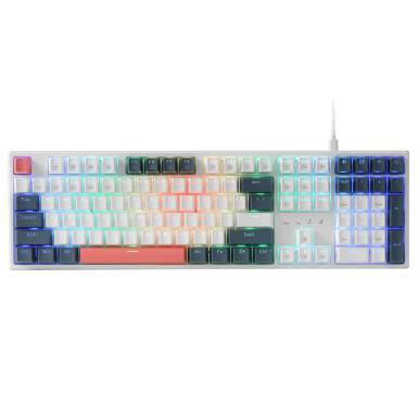 Redragon Trundle RGB K668 Red USB magyar mechanikus billentyűzet fehér K668WBO-RGB_RED_HU Redragon Trundle RGB K668 Red USB magyar mechanikus billentyűzet fehér K668WBO-RGB_RED_HU