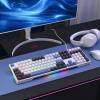 Redragon Trundle RGB K668 Red USB magyar mechanikus billentyűzet fehér K668WBO-RGB_RED_HU