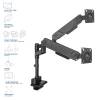 ACT AC8330 Dual Monitor arm 34" office solid pro AC8330