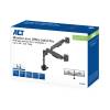 ACT AC8330 Dual Monitor arm 34" office solid pro AC8330