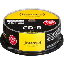Intenso CD-R 80 52x Printable Cake Box 25db/henger (25-&ouml;s c&iacute;mke) 1801124
