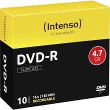 Intenso DVD-R 4,7Gb 16x Slim Case 10db/csomag (10-es c&iacute;mke) 4101652
