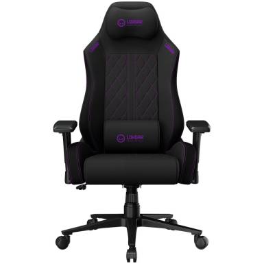 LORGAR CHA41 Fabric Gaming Chair Advanced Black/Purple LRG-CHA41-BK-PR LORGAR CHA41 Fabric Gaming Chair Advanced Black/Purple LRG-CHA41-BK-PR