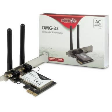 PowerON DMG-33 Wi-Fi 5 PCIe Adapter 88888153 PowerON DMG-33 Wi-Fi 5 PCIe Adapter 88888153