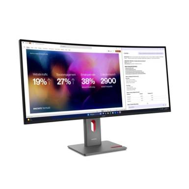 LENOVO Monitor - ThinkVision P40wd-40, ívelt, 39.7" 5120x2160 IPS, 21:9, 2000:1, 400cd/m2, 4ms, USB ABC, HDMI, DP, RJ45. 64B4XAT1U1 LENOVO Monitor - ThinkVision P40wd-40, ívelt, 39.7" 5120x2160 IPS, 21:9, 2000:1, 400cd/m2, 4ms, USB ABC, HDMI, DP, RJ45. 64B4XAT1U1