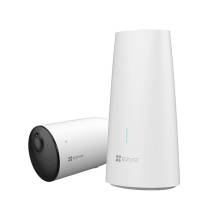 3 MP fix IR IP csőkamera; wifi; SD; akkumul&aacute;tor; IP65; b&aacute;zis&aacute;llom&aacute;ssal HB3-Halow kit (2K,1+1)