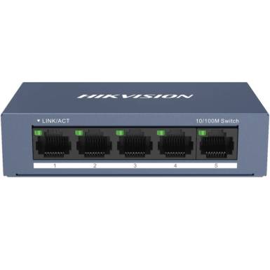 5 portos switch; 10/100M; nem menedzselhető DS-3E0105-O 5 portos switch; 10/100M; nem menedzselhető DS-3E0105-O