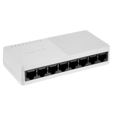 8 portos switch; 10/100M; nem menedzselhető; műanyag DS-3E0108D-O 8 portos switch; 10/100M; nem menedzselhető; műanyag DS-3E0108D-O