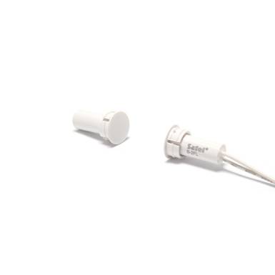 Mini befúrható nyitásérzékelő; fehér B-2FL Mini befúrható nyitásérzékelő; fehér B-2FL