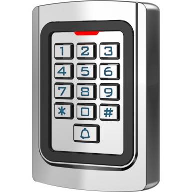 Kártyaolvasó (EM) és kódzár; önálló működésű; vandálbiztos; vízálló; IP68; IK10 NAS-110KEM-W Kártyaolvasó (EM) és kódzár; önálló működésű; vandálbiztos; vízálló; IP68; IK10 NAS-110KEM-W